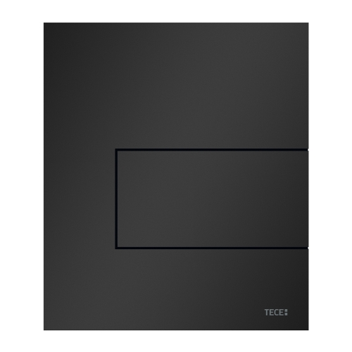 Металлическая панель смыва для писсуара TECEsquare, черная матовая