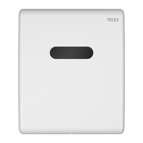 Металлическая панель (кнопка) смыва для писсуара TECEplanus с ИК-сенсором, батарея 6 В, белая матовая, 9242354