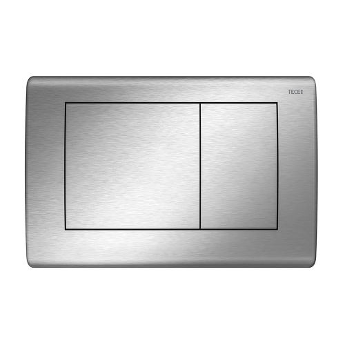 Металлическая панель (кнопка) смыва для унитаза TECEplanus, нержавеющая сталь сатин, 9240320