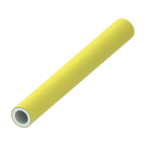 Многослойная композитная труба для газа TECEflex PE-Xc/Al/PE-RT, желтая, 32 мм, штанга, 732432
