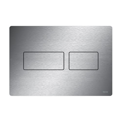 Металлическая панель (кнопка) смыва для унитаза TECEsolid, нержавеющая сталь сатин, покрытие против отпечатков пальцев, 9240434