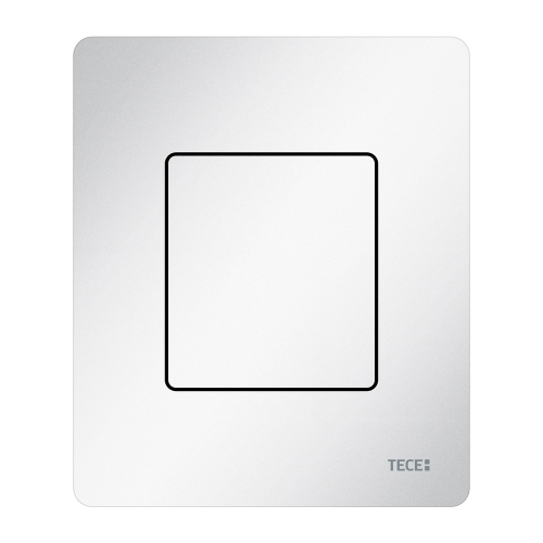 Металлическая панель (кнопка) смыва для писсуара TECEsolid, белая глянцевая, 9242432