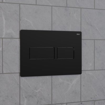 Панель смыва RIVO Touch lux Черный матовый (matte BLACK)