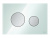 TECE 9240652 Стеклянная панель (кнопка) смыва для унитаза TECEloop, стекло мятный зеленый, клавиши хром матовый