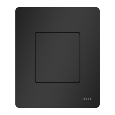 Металлическая панель (кнопка) смыва для писсуара TECEsolid, черная матовая, 9242435