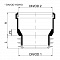 Переходной патрубок «трубный конец-раструб», серия NG