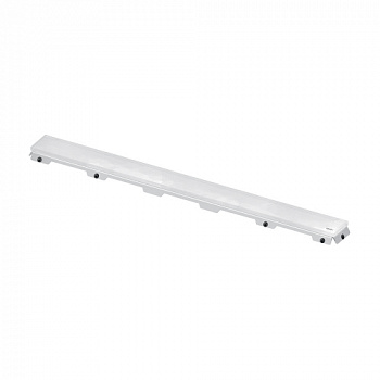 Стеклянная панель TECEdrainline для душевого канала, прямая, стекло белое, 1500 мм, 601591