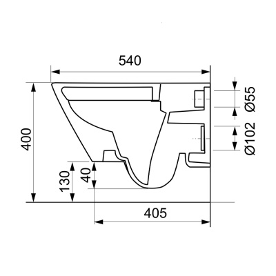 ТЕСЕ Комплект для установки подвесного унитаза: инсталляция TECEbase 2.0, панель (кнопка) смыва TECEnow, хром глянцевый, унитаз Duravit D-Neo