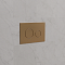 Панель смыва RIVO Touch neo Латунь матовая (matte BRASS)