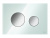 TECE 9240653 Стеклянная панель (кнопка) смыва для унитаза TECEloop, стекло мятный зеленый, клавиши хром глянцевый