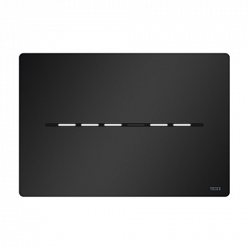 TECE 9240465 Металлическая панель (кнопка) смыва для унитаза TECEsolid с бесконтактной активацией, батарея 6 В, черный матовый