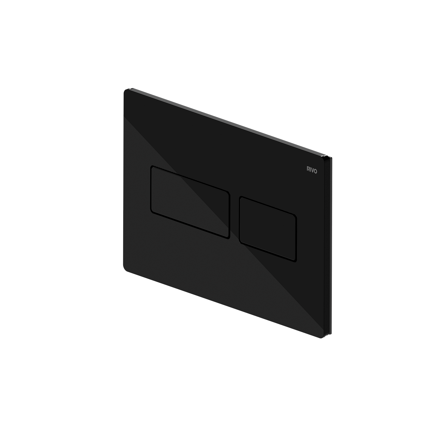Панель смыва RIVO Touch lux Черный глянцевый (glossy BLACK)