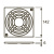 Декоративная решетка TECEdrainpoint S, 150 мм, с фиксаторами, 3665001