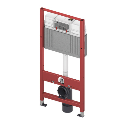 ТЕСЕ Комплект для установки подвесного унитаза: инсталляция TECEbase 2.0, панель (кнопка) смыва TECEnow, хром глянцевый, унитаз Duravit D-Neo