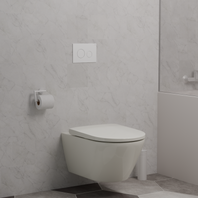 Панель смыва RIVO Touch neo Белый матовый (matte WHITE)