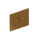 Панель смыва RIVO Touch neo Латунь матовая (matte BRASS)