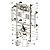 Запасные части для арт. 9300381 – Инсталляция TECEprofil Geronto для людей с ограниченной подвижностью со сливным бачком Uni 2.0, монтаж унитаза на высоте сиденья 48 см согласно DIN 18040-1, высота 1120 мм