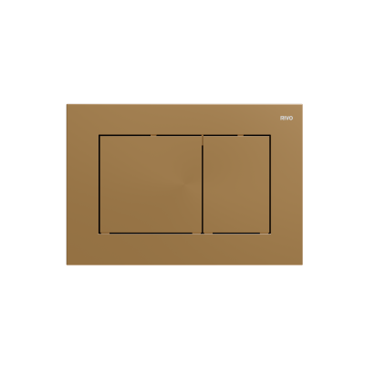 Панель смыва RIVO Touch line Латунь матовая (matte BRASS)