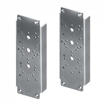 Комплект стальных пластин TECEprofil для крепления поручня