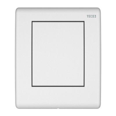 Металлическая панель (кнопка) смыва для писсуара TECEplanus, белая матовая, 9242312