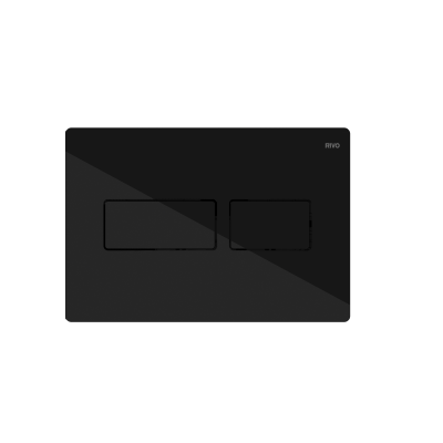 Панель смыва RIVO Touch lux Черный глянцевый (glossy BLACK)