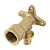 Уголок с настенным креплением TECEspring AX, 16 x Rp 1/2"