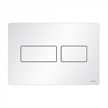 TECE 9240433 Металлическая панель (кнопка) смыва для унитаза TECEsolid, белая матовая