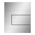 Металлическая панель (кнопка) смыва для писсуара TECEsquare, нержавеющая сталь сатин, покрытие против отпечатков пальцев, 9242810