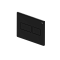 Панель смыва RIVO Touch lux Черный матовый (matte BLACK)