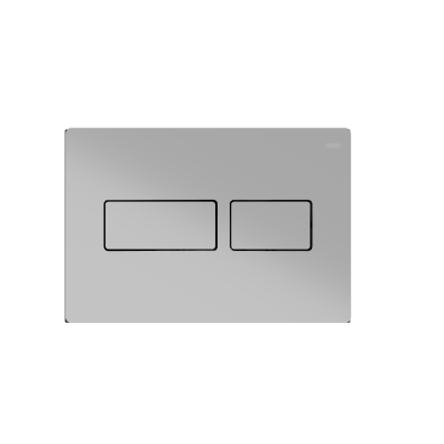 Панель смыва RIVO Touch lux Хром матовый (matte CHROME)