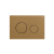 Панель смыва RIVO Touch neo Латунь матовая (matte BRASS)