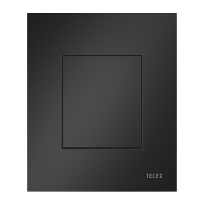 Пластиковая панель (кнопка) смыва для писсуара  TECEnow, черная глянцевая, 9242403