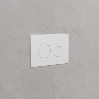 Панель смыва RIVO Touch neo Белый матовый (matte WHITE)