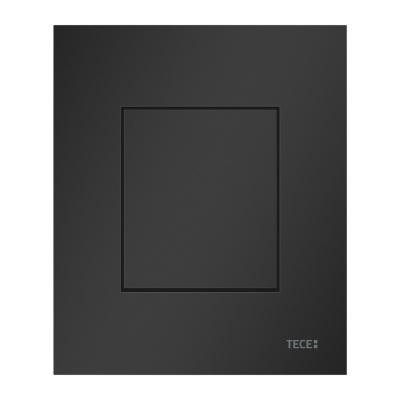 Пластиковая панель (кнопка) смыва для писсуара TECEnow, черная матовая, 9242406
