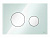 TECE 9240651 Стеклянная панель (кнопка) смыва для унитаза TECEloop, стекло мятный зеленый, клавиши белые