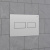 Панель смыва RIVO Touch lux Белый матовый (matte WHITE)