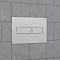 Панель смыва RIVO Touch lux Белый матовый (matte WHITE)