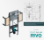 Инсталляция для унитаза со сливным баком 10 литров RIVO Set AM