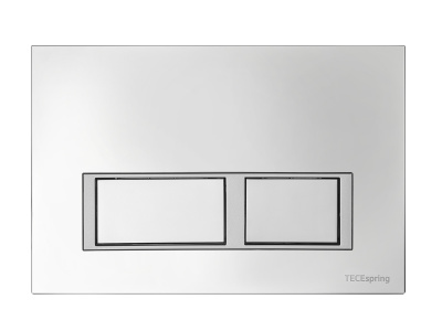 TECE S401201 Инсталляция в комплекте с хромированной пластиковой панелью (кнопкой) смыва TECEspring V и застенным модулем TECEspring для подвесного унитаза